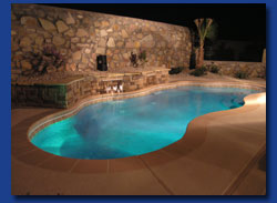 Tropical Island Pools - Lighting
