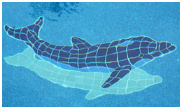 Tropical Island Pools - Mosaics